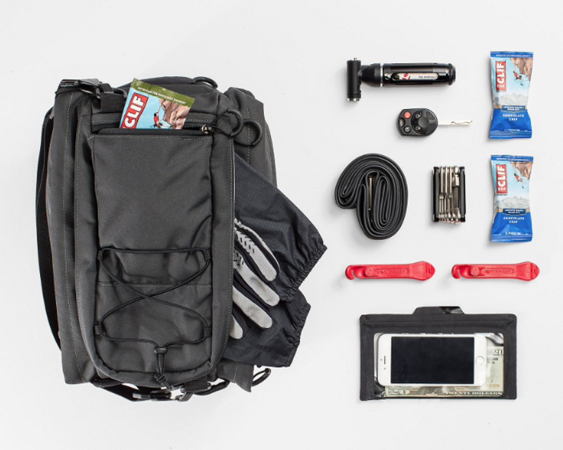 Bontrager MIK Utility Trunk Bag With Panniers in Grey Black-1